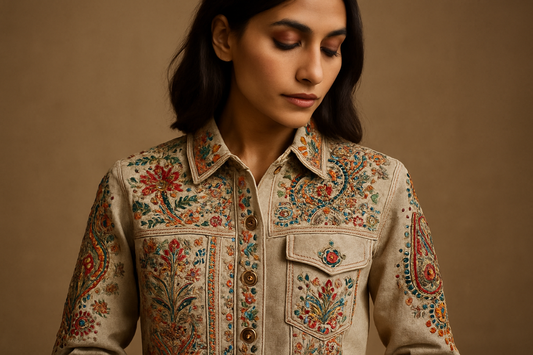 Traditional Indian Embroidery Techniques in Modern Fashion