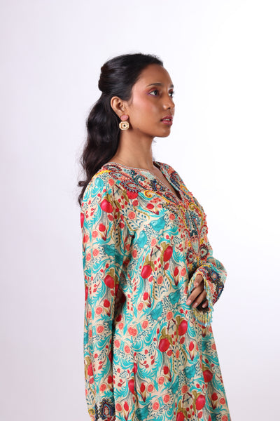 Long Tunic with Palazzo Pants